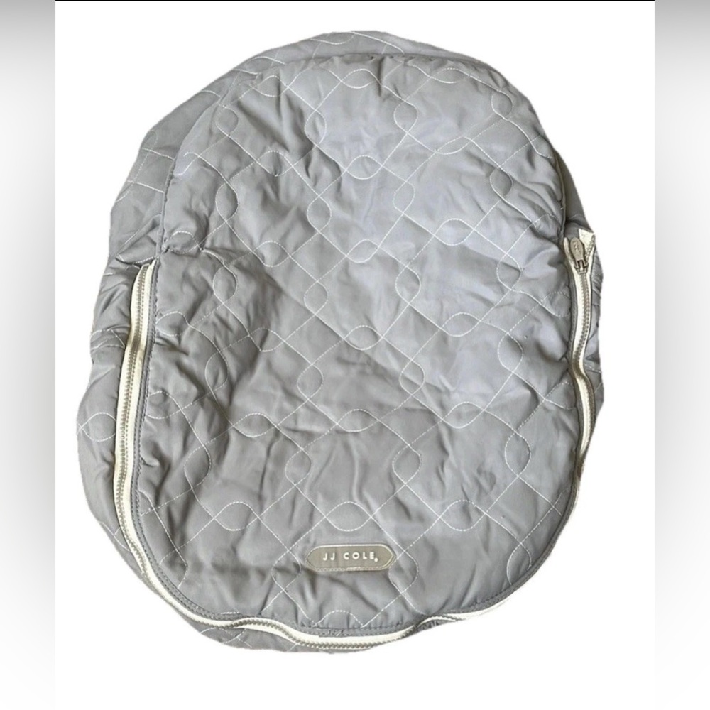 JJ Cole Infant Baby Sherpa Fleece Lined Quilted Stroller Car Seat Cover, OS